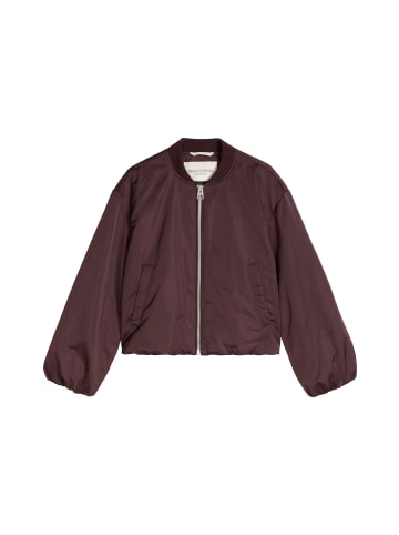 Marc O'Polo Blouson im Aviator-Stil regular cropped in Black Cherry