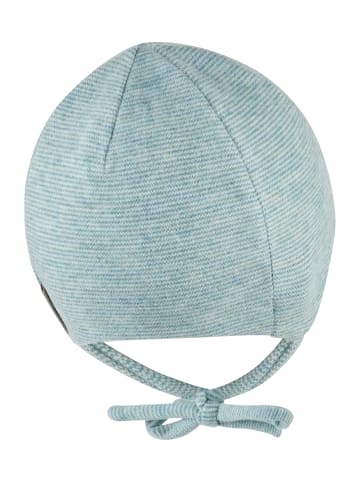 Sterntaler Beanie Fuchs in blaugrau