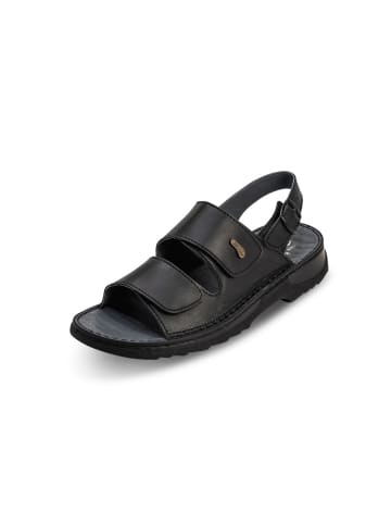 VITAFORM Softnappaleder Sandalen in schwarz