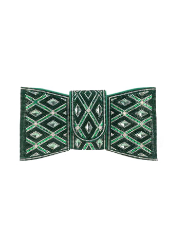 usha BLACK LABEL Women Clutch in Green