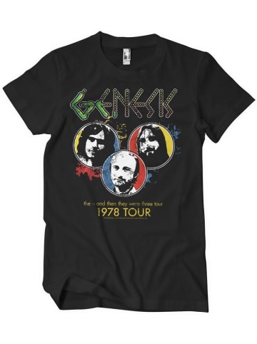 GENESIS T-Shirt "1978 Tour Vintage T-Shirt" in Schwarz