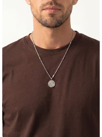 PURELEI Kette Palm Coin Silber