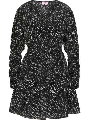 myMo Damen Sommerkleid in Schwarz Weiss