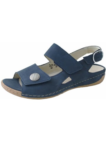WALDLÄUFER Komfort Sandalen für Damen in blau