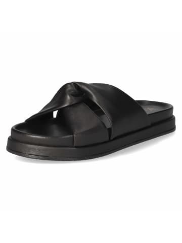 Kaerlek Pantoletten in schwarz