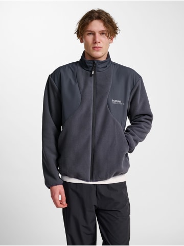 Hummel Fleece-Jacke Hmlhybrid Erwachsene in EBONY