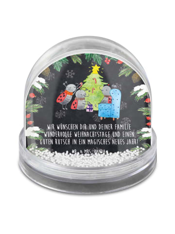 Mr. & Mrs. Panda Weihnachtskugel Weihnachten Smörle mit Spruch in Kreidetafel