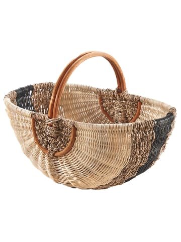 kobolo Einkaufskorb OLIVIA49 in Beige