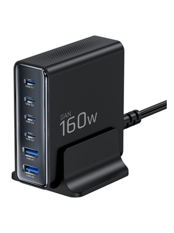 Tech Protect Tech Protect DC160W GAN 6 Port 160W WandLadegerät