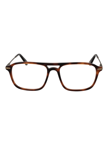 Savile Row Männer Optische Fassungen Flieger Braun
