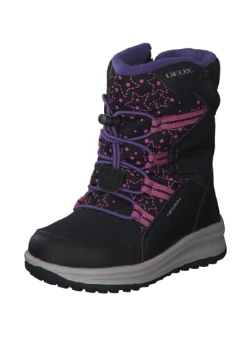 Geox Stiefeletten in black/fuchsia