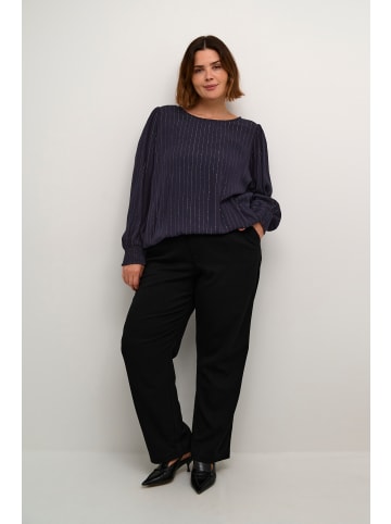 KAFFE curve Langarm-Bluse KClio in Dawn Purple