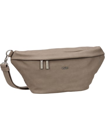 Zwei Gürteltasche Mademoiselle MH80 in Nubuk/Cappucino