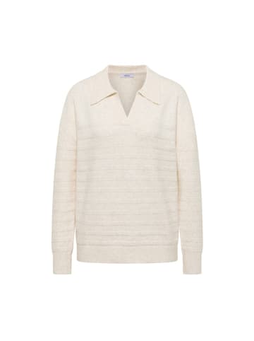 Cecil Pullover in oat milk beige melange