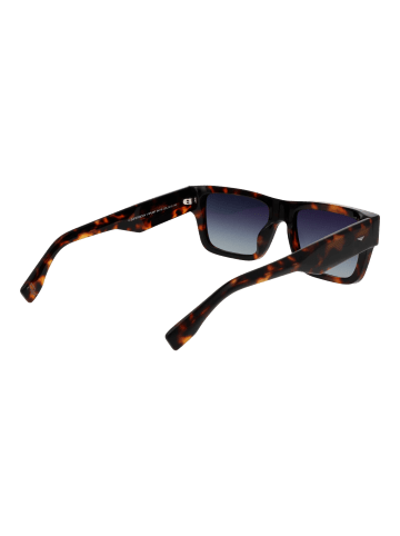 Police Männer Sonnenbrille Rechtwinklig Havanna