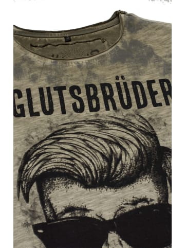 Hangowear T-Shirt GLUTSBRUEDER in oliv