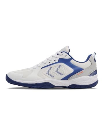 Hummel Hummel Hallenschuh Speed Court Innenbereich Damen in WHITE/TRUE BLUE