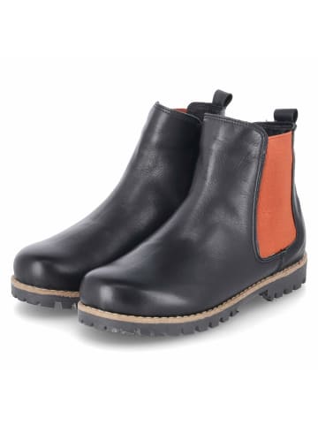 Andrea Conti Chelsea Boots in schwarz