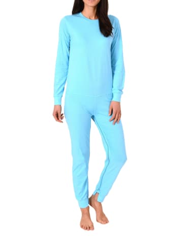 NORMANN Pflegeoverall langarm Reißverschluss Bein - 88652 in türkis