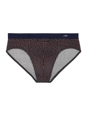 HOM Slip Figari HO1 in navy print