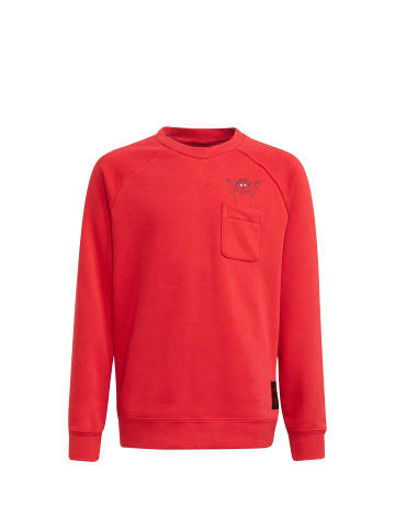 adidas Performance Sweatshirt Manchester United Crew in rot / schwarz