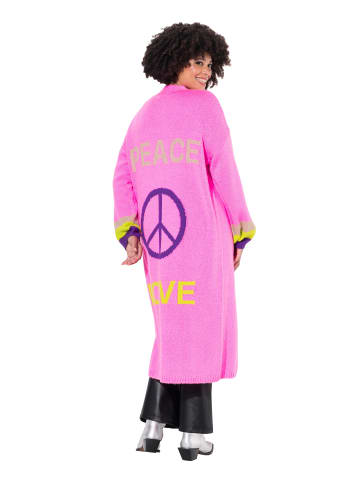 Angel of Style Cardigan in neon berry