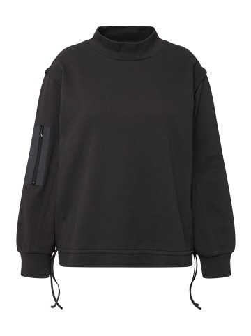 Ulla Popken Sweatshirt in asphaltgrau