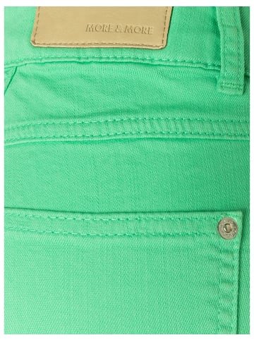 More & More Denimhose in march green