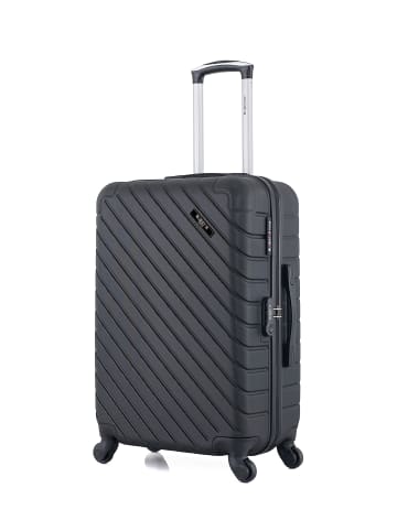 BlueStar Mittelgroßer Koffer CITE in Schwarz (64L)