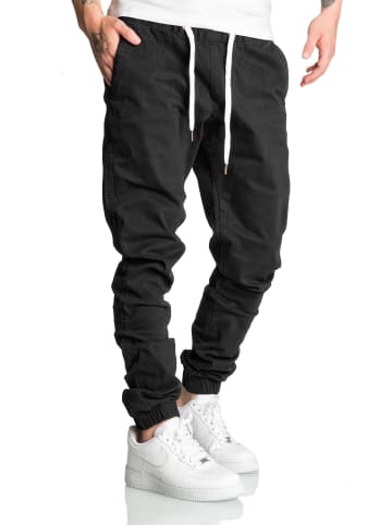 REPUBLIX Jogger Chino RICK in Schwarz