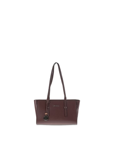 Pierre Cardin Schultertasche in D223 CHOCOLATE