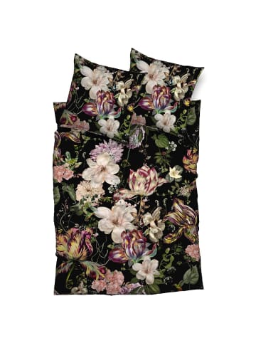 Traumschlaf Bettwäsche Nightflowers in black