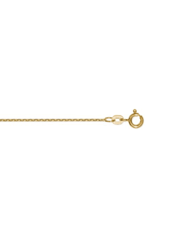 ONE ELEMENT  Halskette Rundankerkette aus 333 Gelbgold  Ø 1,20 mm in gold