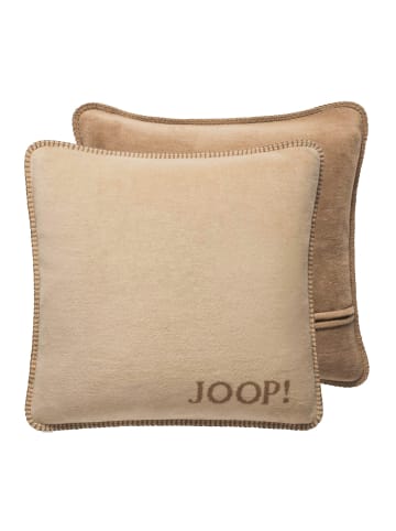 JOOP! Kissenhülle 1er Pack in Beige/Braun