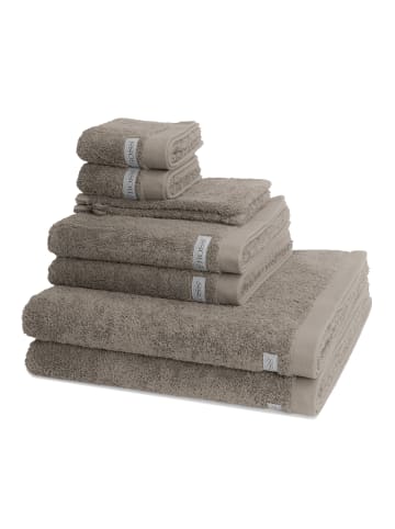 Ross 2 X Wasch- 2 X Gäste- 2 X Dusch- 2 X Handtuch - im Set Sinfonie in Taupe