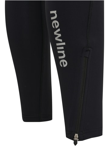 Newline Verstellbare Taille Leggings Reflektierend Logo Women's Core Damen in BLACK