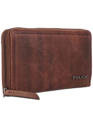 Police PT16-10369 Geldbörse Leder 20 cm in brown