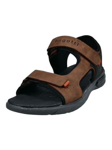 Bugatti Sandalen in Braun/Schwarz