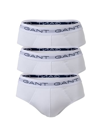 Gant Slip 3er Pack in Weiß