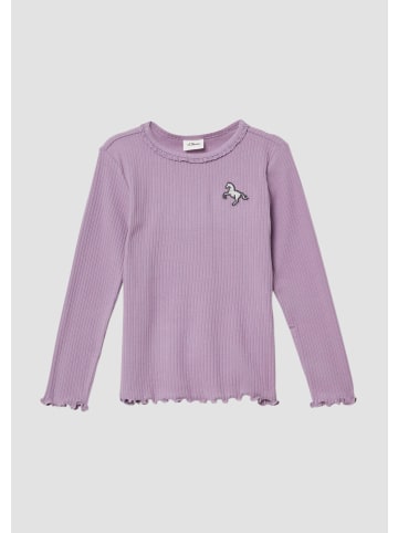s.Oliver T-Shirt in 4670_lila