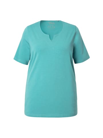 Ulla Popken Shirt in klassisch grün