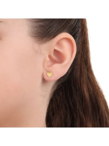 Prinzessin Lillifee Ohrstecker Edelstahl, IP Gold in Gold