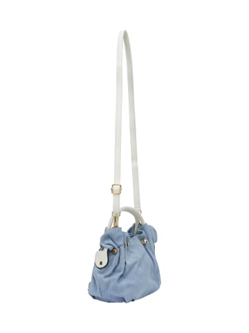 faina Women Handbag in Denim White