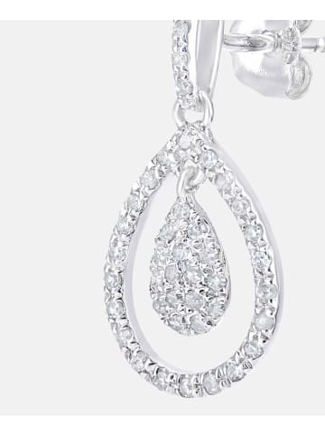 Diamant L'éternel Ohrhänger aus 375 Weißgold mit Diamant