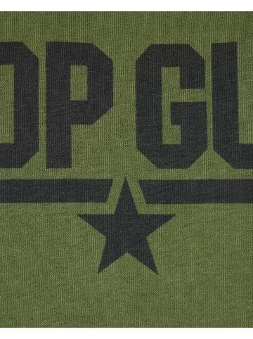 TOP GUN Sweatshirt PP201019 in oliv