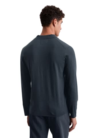 Marc O'Polo Polokragen-Pullover regular in dark navy