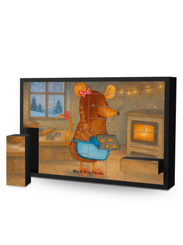 Mr. & Mrs. Panda Adventskalender Maus Kekse Design ohne Spruch in Weiß