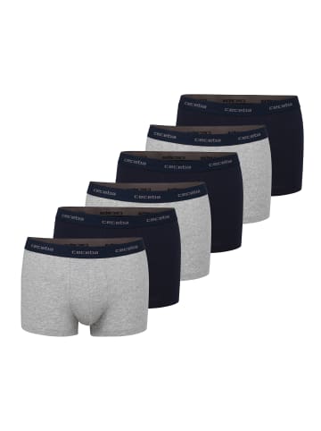 CECEBA Pants 6Er Pack Monza in blau-dunkel-uni