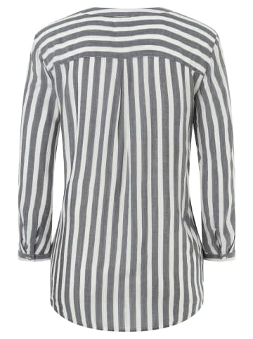 Timezone Bluse STRIPED HENLEY in Mehrfarbig