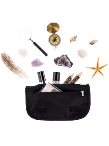 Mr. & Mrs. Panda Make-Up Tasche Fuchs Keks mit Spruch in Weiß